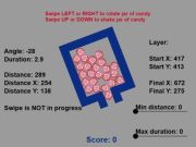 Laro Candy Shake Shake Gravity puzzle online