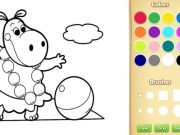 Laro Baby Farm Animals Coloring Book para sa mga bata online