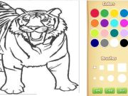 Laro Tiger Coloring Book online