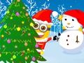 Laro Minions Christmas Snowball Wars online