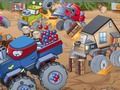 Laro Nickelodeon Destruction Truck Derby online