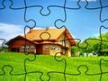 Laro Itinaas ng Jigsaw Puzzle: Nalalatagan ng niyebe Eksena  online