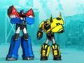 Laro Mga transformer. Robots in Disguise: Super Mini Striker  online