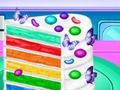Laro Nagluluto si Vincy ng Rainbow Birthday Cake  online