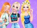 Laro Mga prinsesa at mga alagang hayop  online