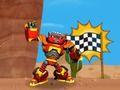 Laro Mga flash at milagrong sasakyan: robot racer program code  online
