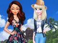 Laro Lupa laban sa Dagat: Moana vs. Elsa  online