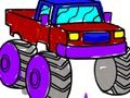 Laro Bumalik sa Paaralan: Pangkulay ng Monster Truck  online