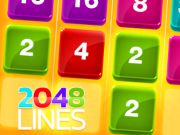 Laro 2048 Mga linya  online