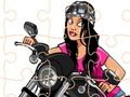 Laro Mga Crazy Bikers Jigsaw  online