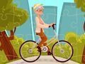 Laro Maligayang Bike Riding Jigsaw  online