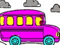 Laro Book ng Pangkulay sa Bus ng Paaralan  online