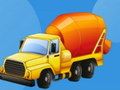 Laro Itinaas ng Jigsaw ng Cartoon Trucks  online