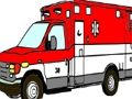 Laro Mga Pahina ng Pangkulay ng Ambulansya  online