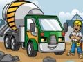 Laro Itinaas ng Jigsaw ng Mga Truck ng Konstruksyon  online