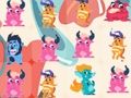 Laro Ang mga monsters ng fashion ay tumutugma sa 3 online