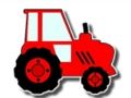 Laro Madaling Kids Coloring Tractor  online