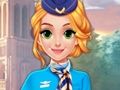 Laro Blonde prinsesa cabin crew makeover online