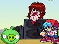 Laro Friday Night Funkin 'vs PIG mula sa Angry Birds  online