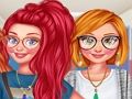 Laro Mga Princesses Unang Araw ng Kolehiyo online