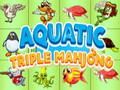 Laro Aquatic triple Mahjong online