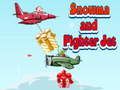 Laro Snowman at Fighter Jet  online