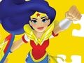 Laro Dc Superhero Girls Itinaas ng Jigsaw Puzzle  online