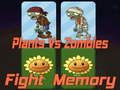 Laro Mga Halaman kumpara sa Zombies Fight Memory  online