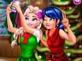 Laro Ladybug At Elsa Xmas Selfie  online