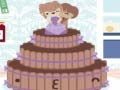 Laro Kawaii kasal cake online