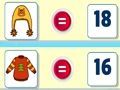 Laro Ang taglamig ay nagpainit sa matematika online
