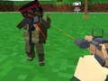 Laro Blocky Zombie At Pamamaril ng Sasakyan  online