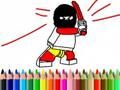 Laro Bumalik sa Paaralan: Hero Coloring Book  online