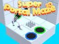 Laro Super Portal Maze 3d online