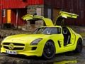 Laro Mercedes-Benz SLS e-cell puzzle online