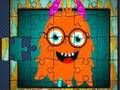Laro Cute monsters jigsaw online