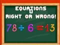 Laro Equation: tama o mali  online