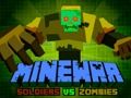 Laro Mga Sundalo ng Minewar vs Zombies online