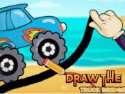 Laro Iguhit ang Tulay ng Trak  online