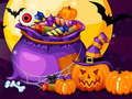 Laro Mga Palaisipan sa Halloween sa Bahay ng Witch  online