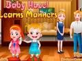 Laro Natututo si Baby Hazel ng Manners  online