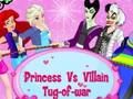 Laro Prinsesa vs. Mga kontrabida Tug-of-war  online