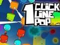 Laro 1 I-click ang 1 Line 1 Pop  online
