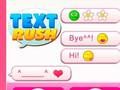 Laro I-text si Rush  online
