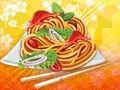 Laro Pinirito na pansit online