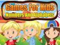 Laro Mga Laro para sa Bata Mga Numero at Alpabeto  online