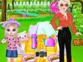 Laro Araw ng Picnic ng Pamilya ng Prinsesa  online