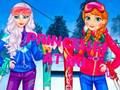 Laro Mga Prinsesa Sa Ski  online