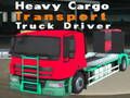 Laro Mabigat na Cargo Transport Truck Driver  online