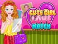 Laro Cute na batang babae ng pag -ibig match online